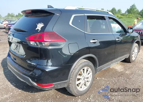 2019 Nissan Rogue Sv из США, поврежденный, VIN KNMAT2MV8KP522446